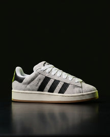 AD 00 Suede Panelled Terrace Trainer Grey Black Gum