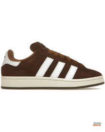 AD 00 Suede Rope-Lace Terrace Trainer Brown White #brownwhite