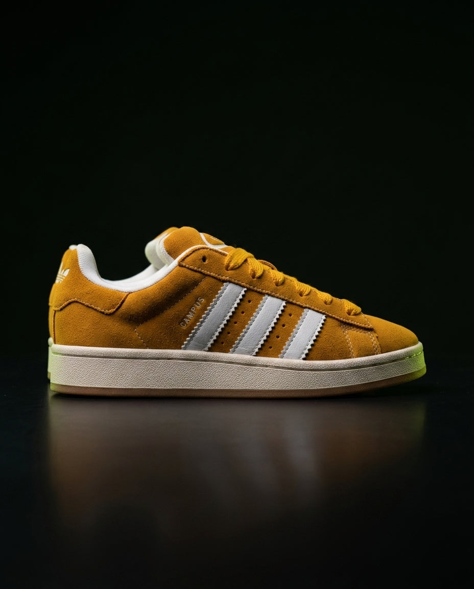 AD 00 Suede Rope-Lace Terrace Trainer Mesa Cream Gum