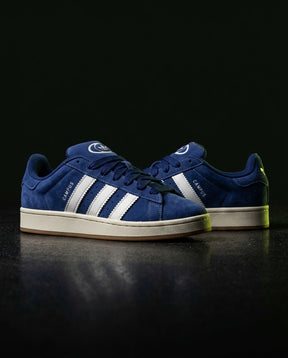 AD 00 Suede Rope-Lace Terrace Trainer Navy White Gum