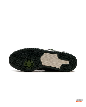 AD 84 Leather Camo-Panel Court Trainer