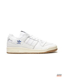 AD 84 Leather Panelled Court Trainer White Blue Gum #whitebluegum