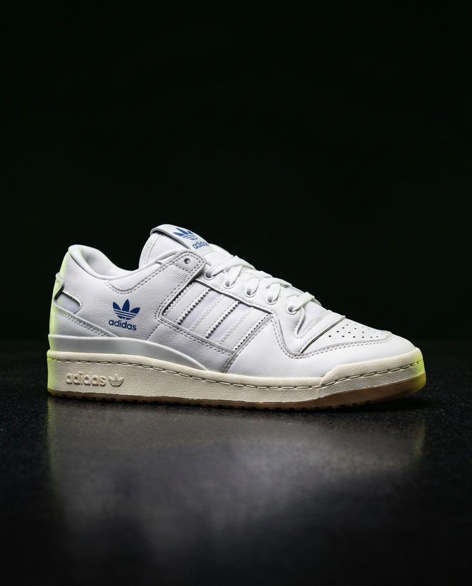 AD 84 Leather Panelled Court Trainer