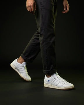 AD 84 Leather Panelled Court Trainer