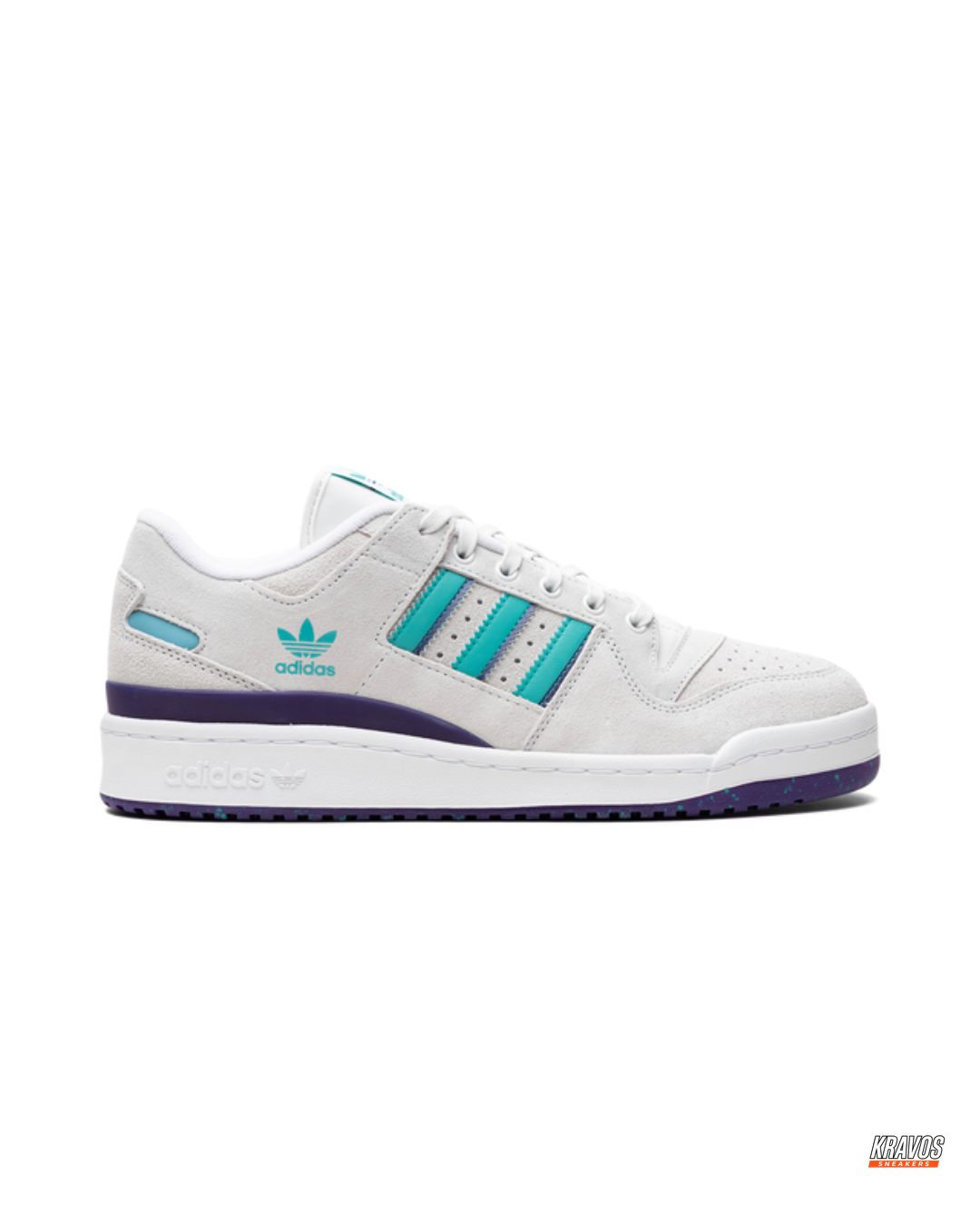 AD 84 Leather Panelled Court Trainer