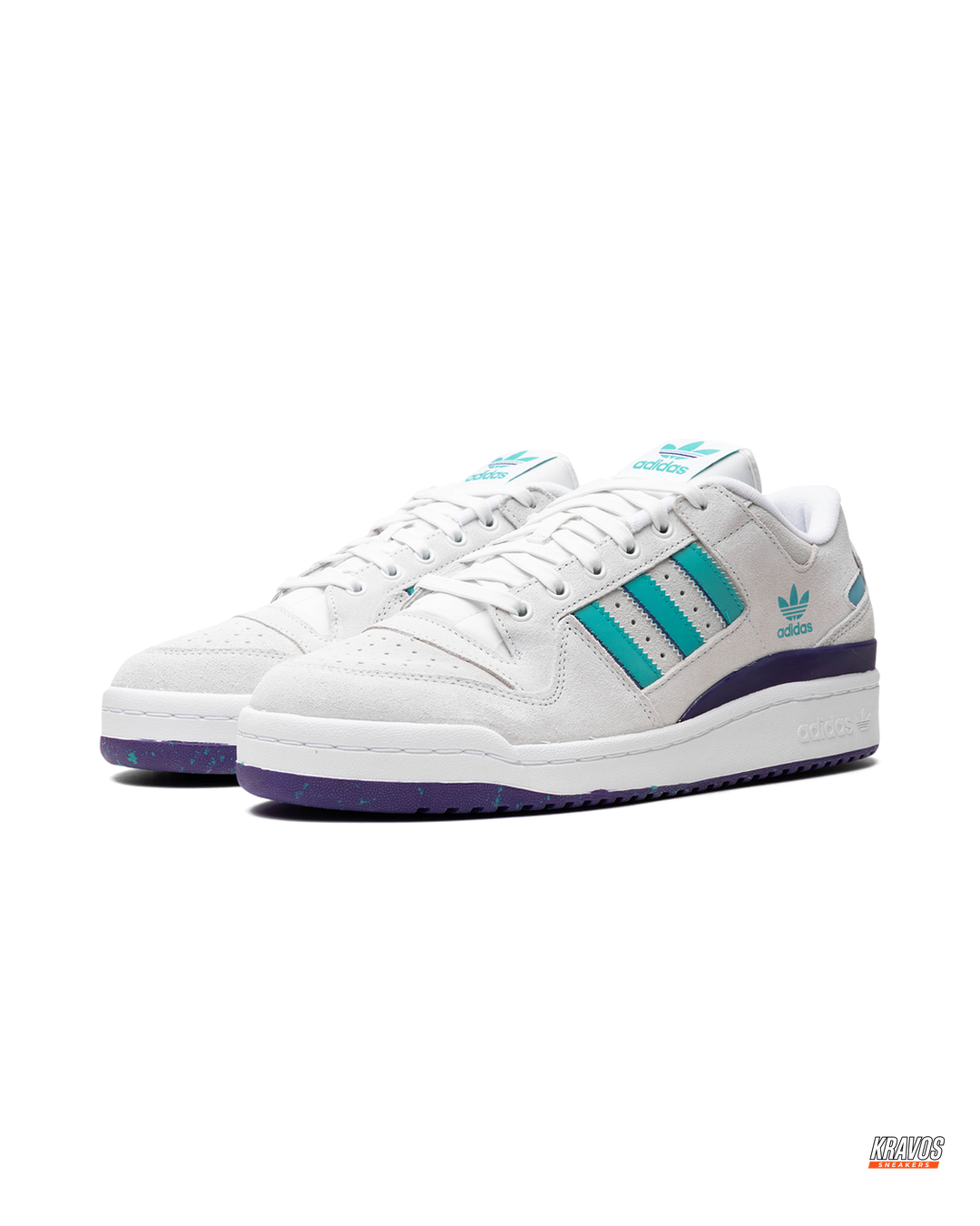 AD 84 Leather Panelled Court Trainer