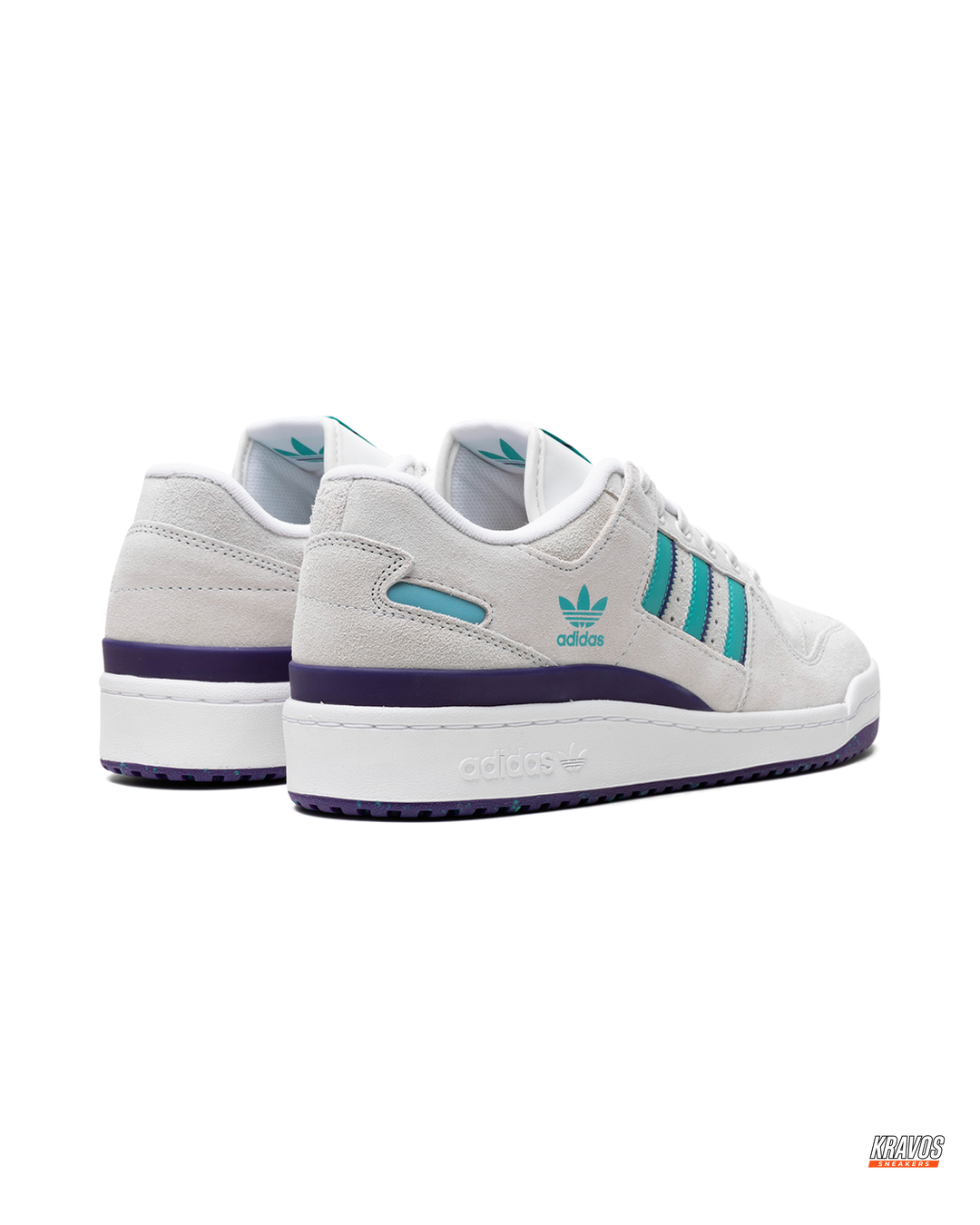 AD 84 Leather Panelled Court Trainer