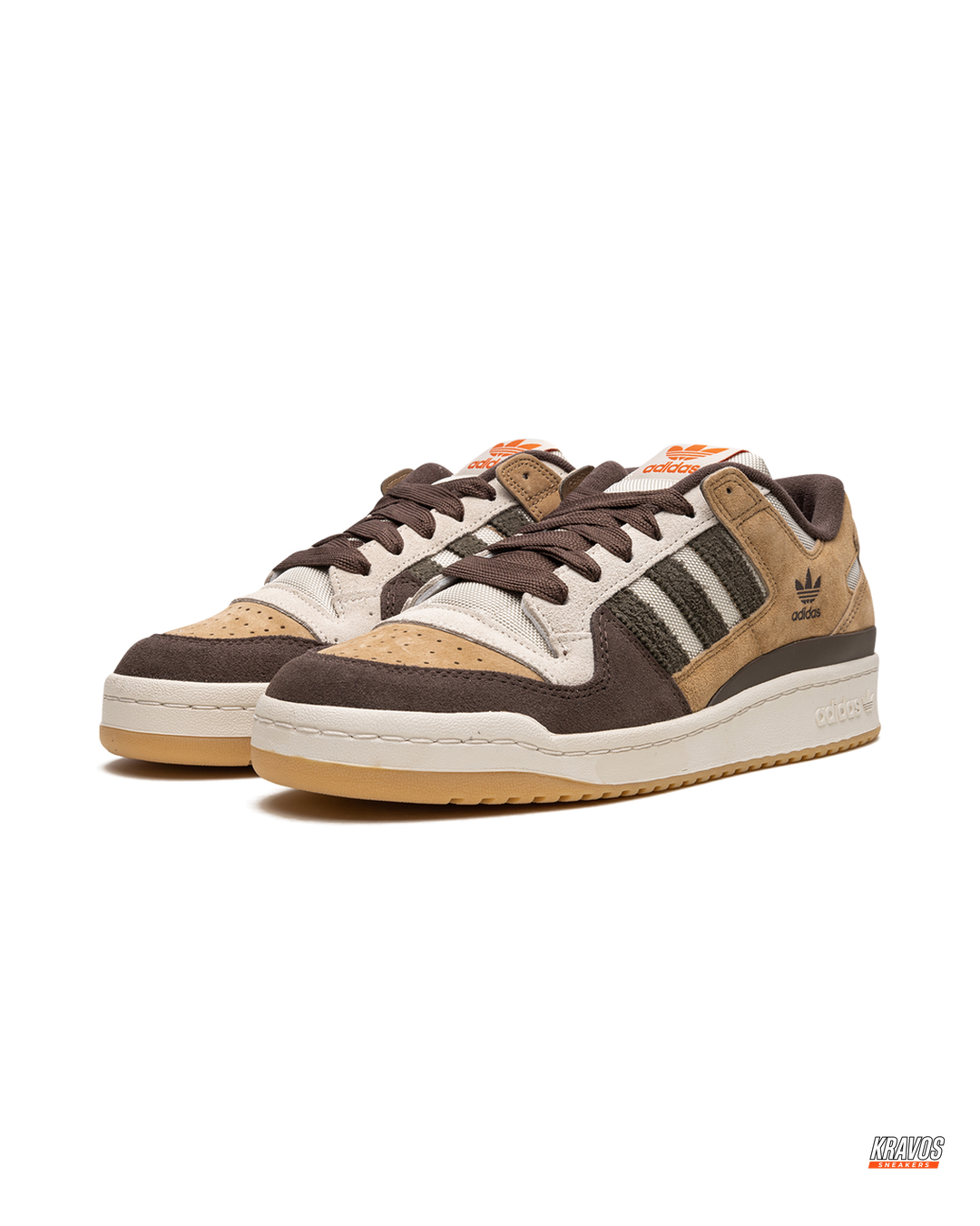 AD 84 Suede Panelled Court Trainer