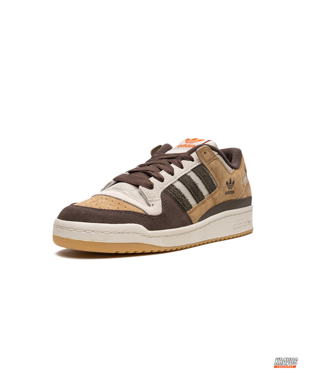 AD 84 Suede Panelled Court Trainer