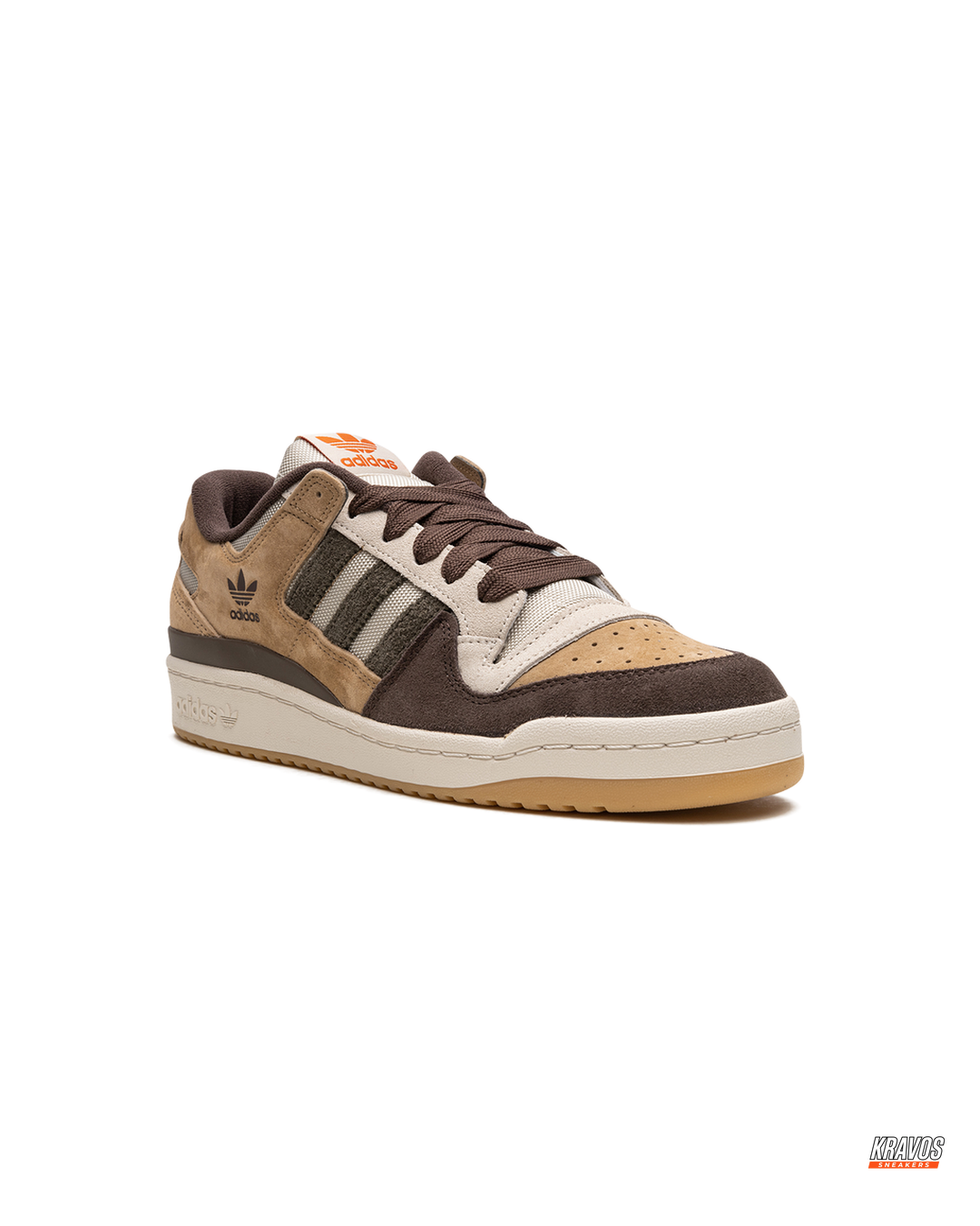 AD 84 Suede Panelled Court Trainer