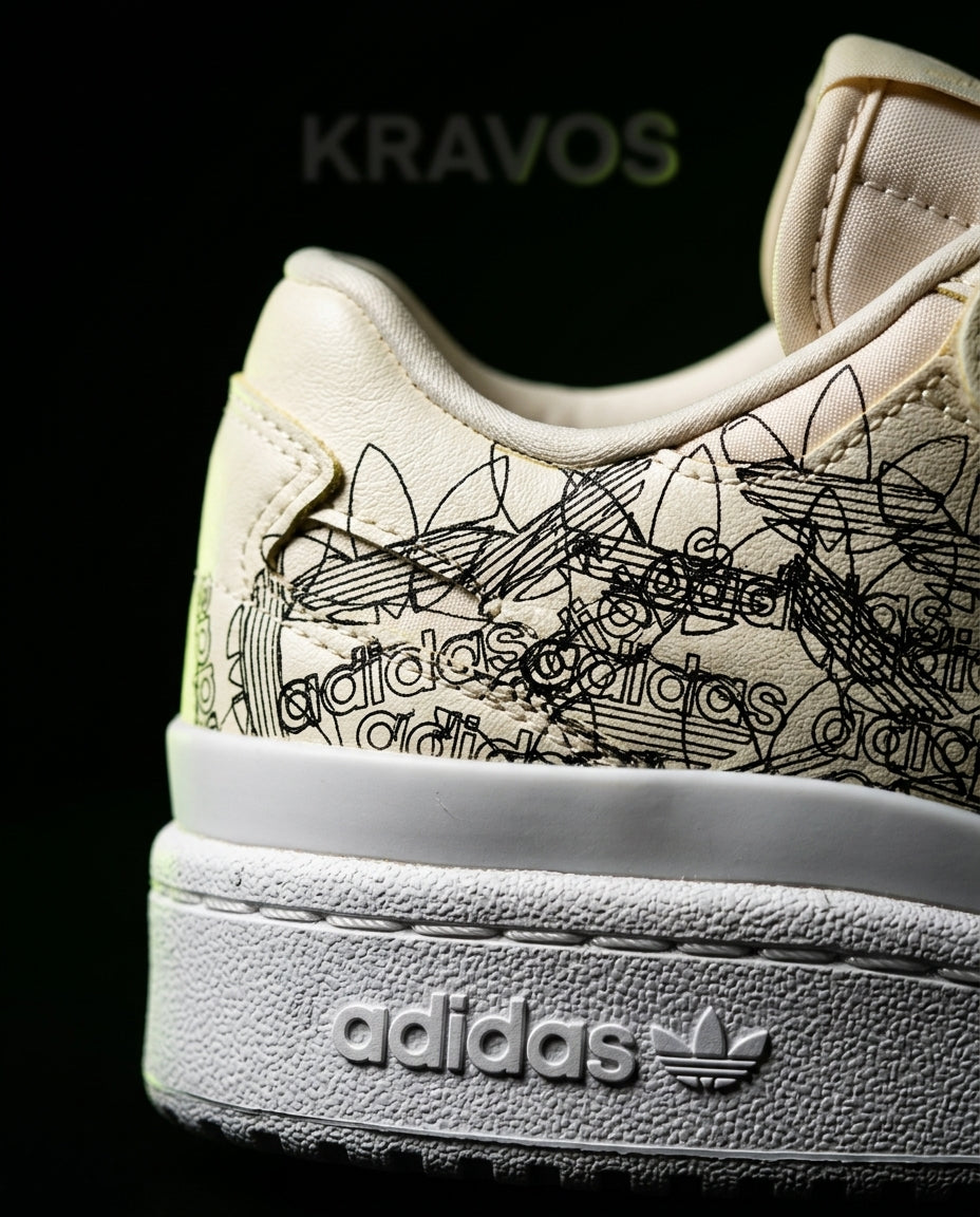 AD 84 Suede Strap Court Trainer