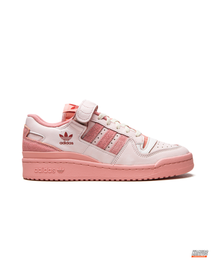 AD 84 Suede Strap Court Trainer Pink White #pinkwhite
