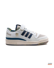 AD 84 Suede Strap Court Trainer White Navy Cream #whitenavycream