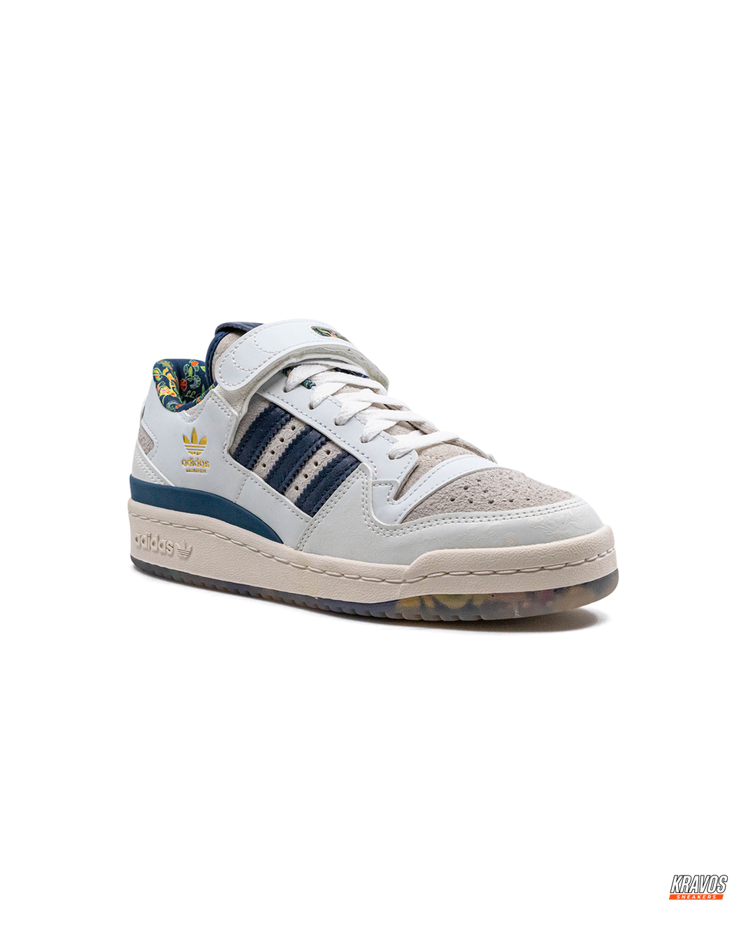 AD 84 Suede Strap Court Trainer