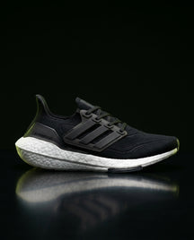 AD Knit Cage-Overlay Running Trainer Triple Black