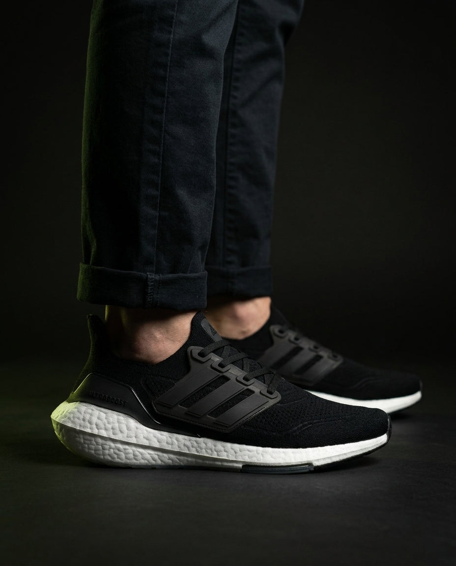 AD Knit Cage-Overlay Running Trainer