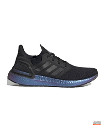 AD Knit Sock-Fit Running Trainer Black Iridescent #blackiridescent
