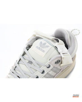 AD Leather Buckle-Strap Court Trainer