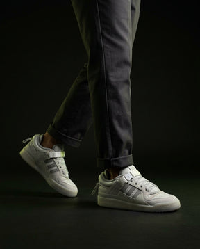 AD Leather Buckle-Strap Court Trainer