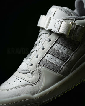 AD Leather Buckle-Strap Court Trainer