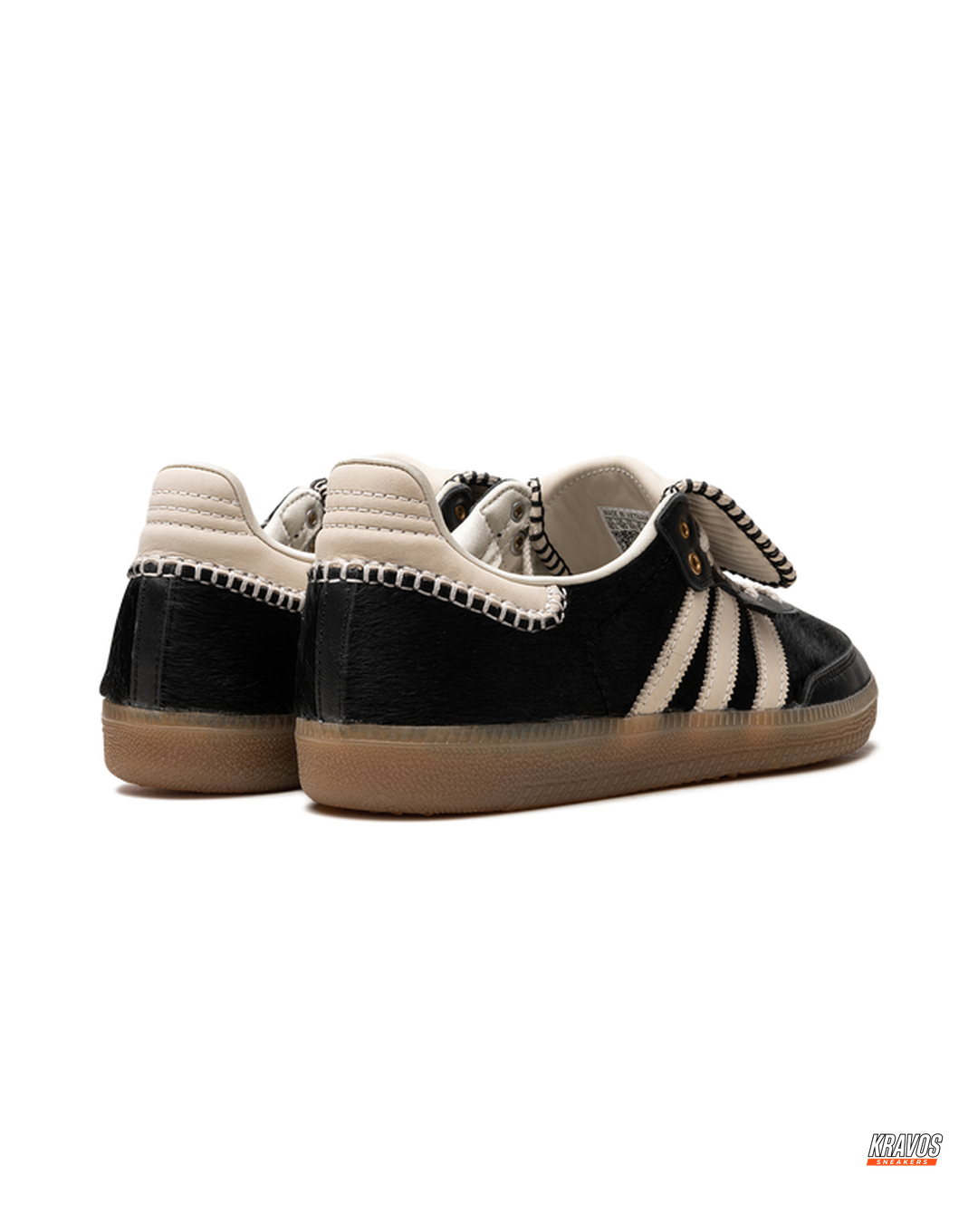 AD Leather Crochet-Tongue Terrace Trainer