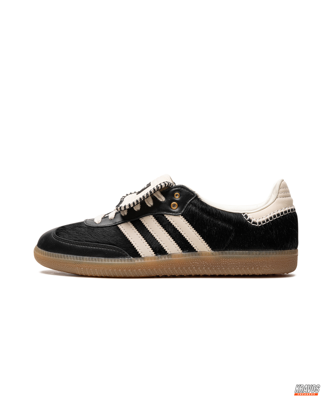 AD Leather Crochet-Tongue Terrace Trainer