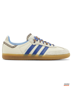 AD Leather Crochet-Tongue Terrace Trainer