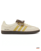 AD Leather Crochet-Tongue Terrace Trainer Cream Yellow Brown #creamyellowbrown