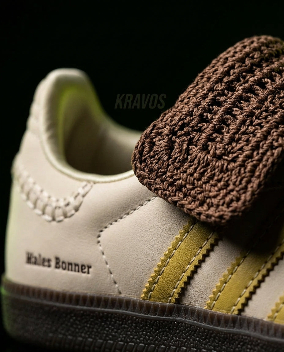 AD Leather Crochet-Tongue Terrace Trainer