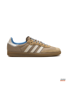 AD Leather Crochet-Tongue Terrace Trainer