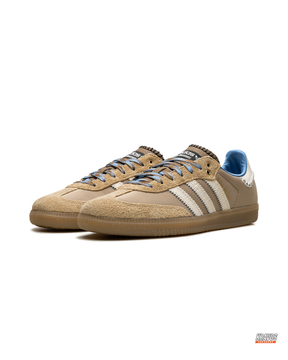 AD Leather Crochet-Tongue Terrace Trainer