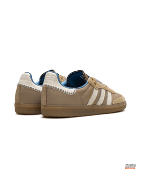 AD Leather Crochet-Tongue Terrace Trainer