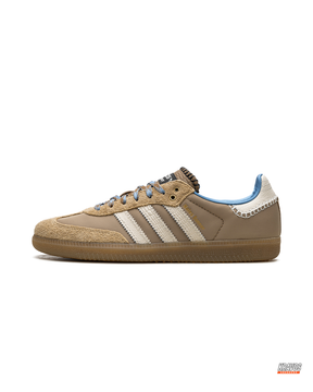 AD Leather Crochet-Tongue Terrace Trainer