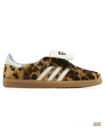 AD Leather Crochet-Tongue Terrace Trainer Leopard Print #leopardprint