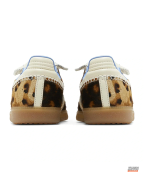 AD Leather Crochet-Tongue Terrace Trainer