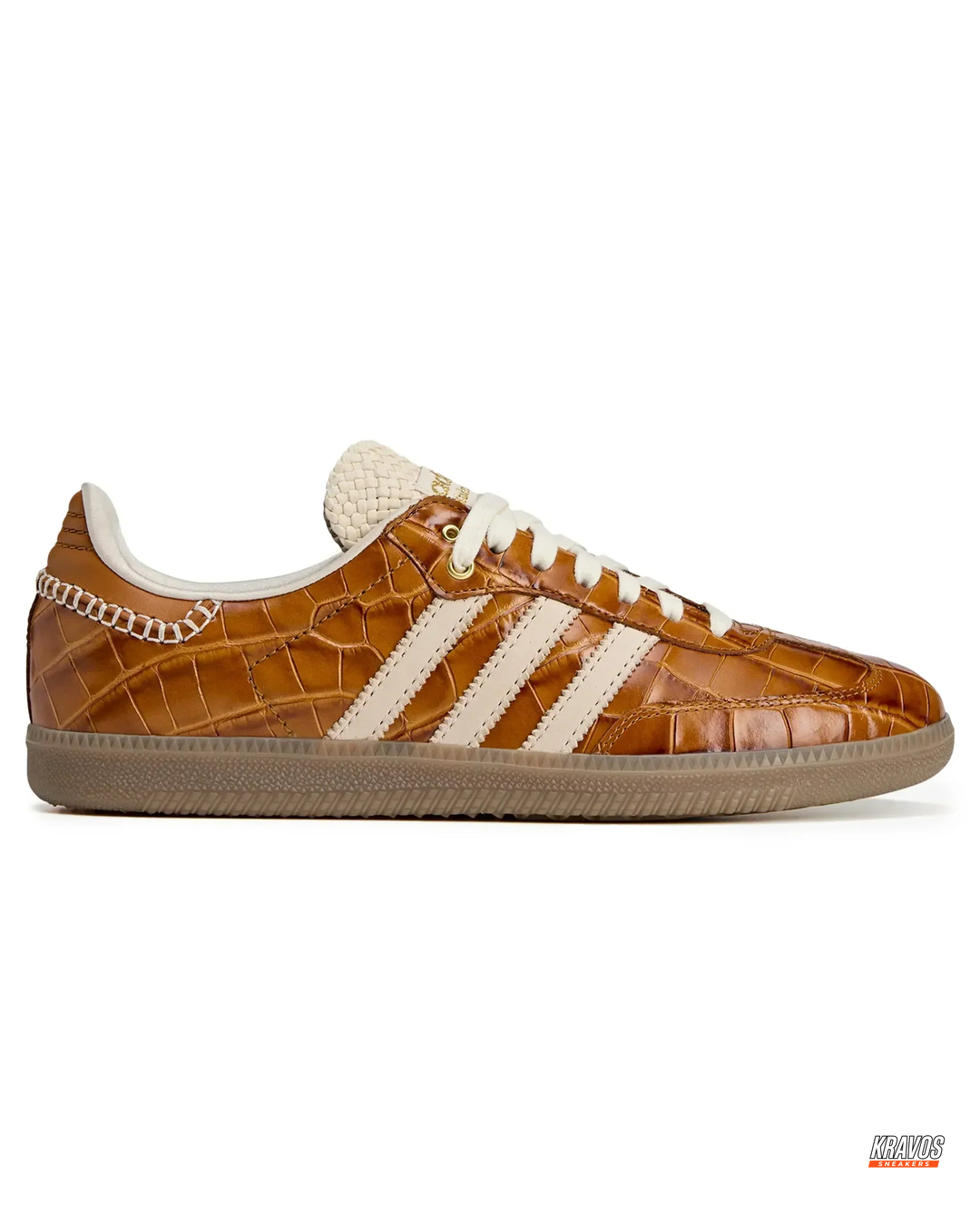 AD Leather Crochet-Tongue Terrace Trainer