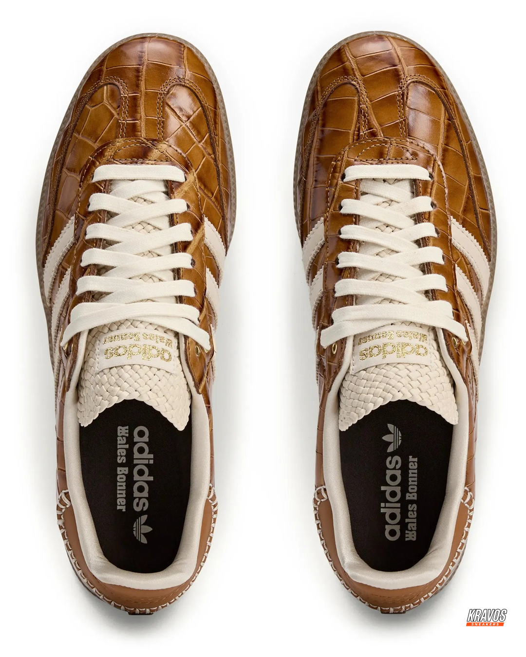 AD Leather Crochet-Tongue Terrace Trainer