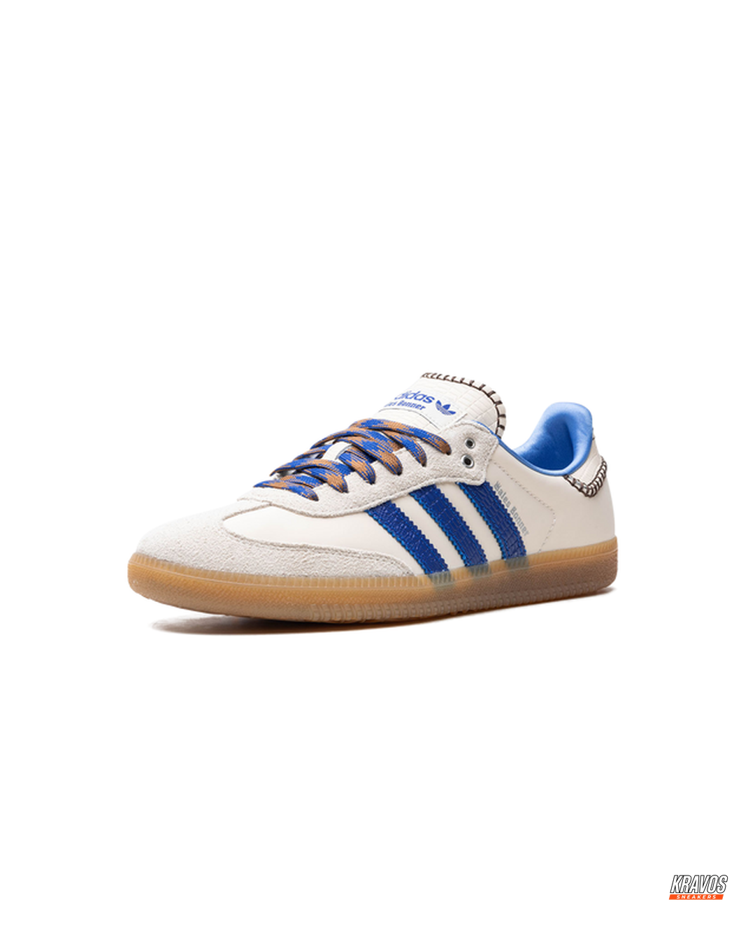 AD Leather Crochet-Tongue Terrace Trainer