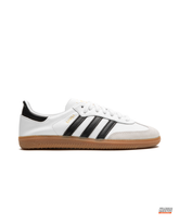 AD Leather Deconstructed Gum-Sole Trainer White Black Gum #whiteblackgum