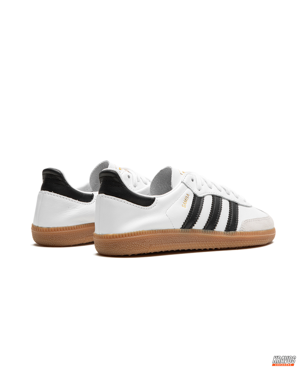 AD Leather Deconstructed Gum-Sole Trainer