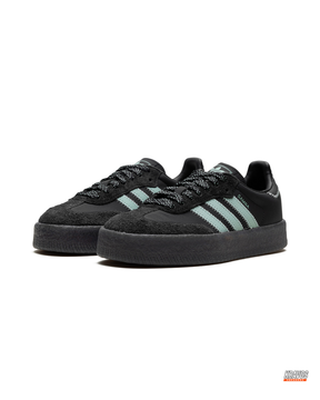 AD Leather Gum-Sole Platform Trainer