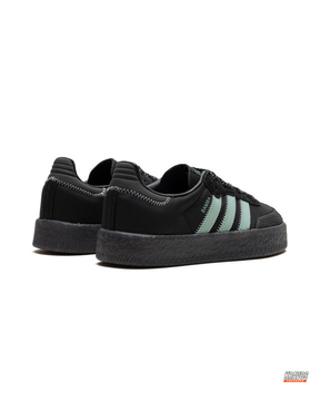 AD Leather Gum-Sole Platform Trainer