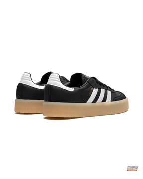 AD Leather Gum-Sole Platform Trainer