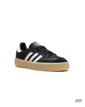 AD Leather Gum-Sole Platform Trainer