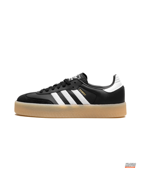 AD Leather Gum-Sole Platform Trainer