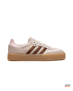 AD Leather Gum-Sole Platform Trainer