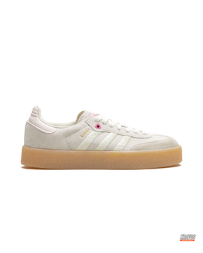 AD Leather Gum-Sole Platform Trainer