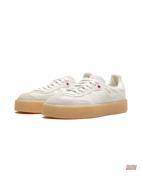 AD Leather Gum-Sole Platform Trainer