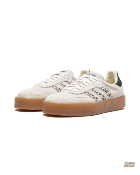 AD Leather Gum-Sole Platform Trainer