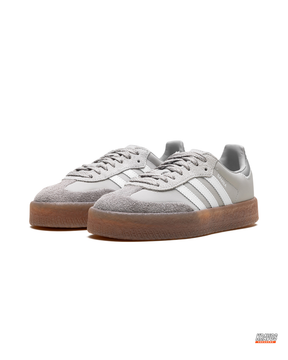 AD Leather Gum-Sole Platform Trainer